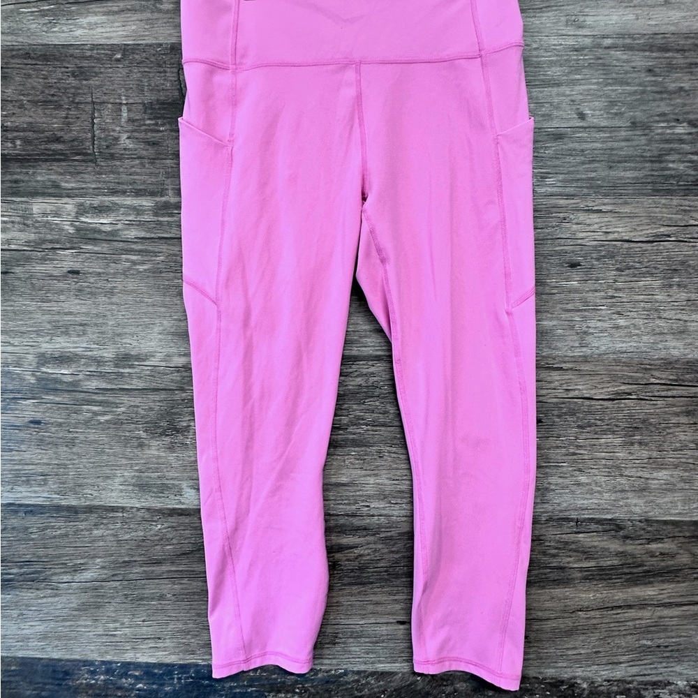 Fabletics Pink Leggings with Pockets